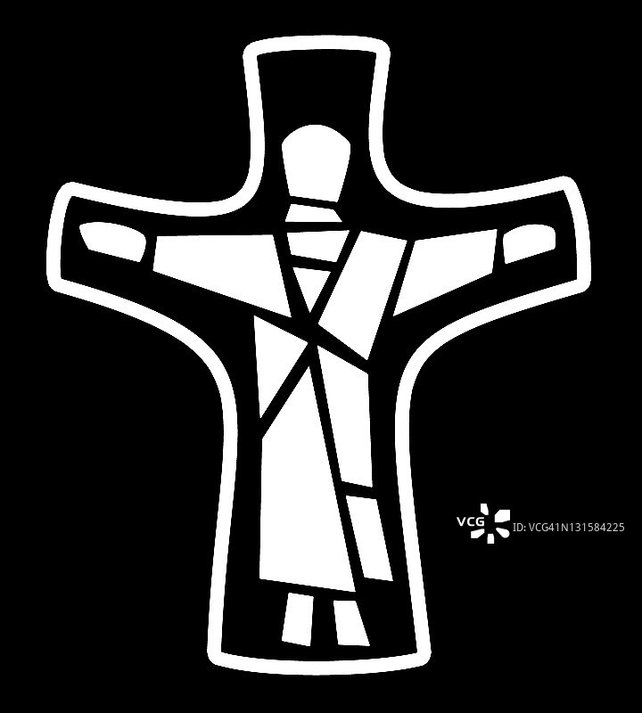 十字架上的耶稣图片素材