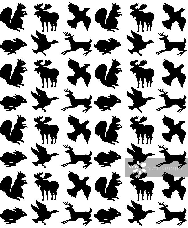 动物图案图片素材