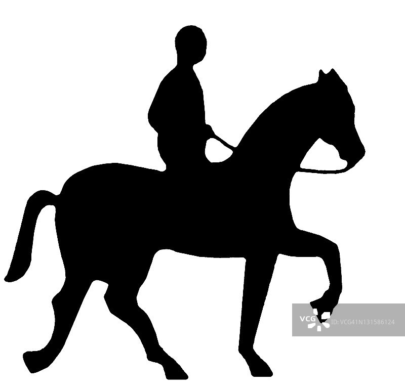 骑马的男人图片素材