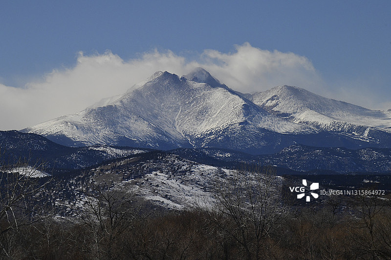 朗斯峰图片素材