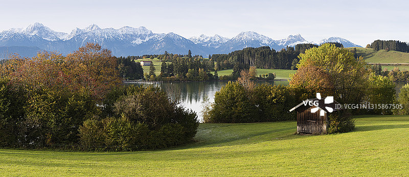福根湖图片素材