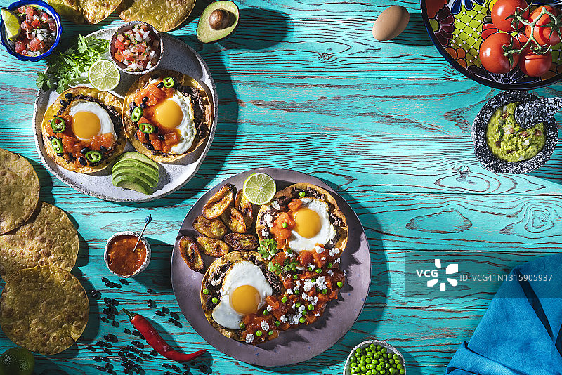 墨西哥鸡蛋早餐图片素材