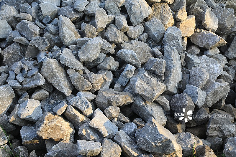 碎石，全画幅视图图片素材