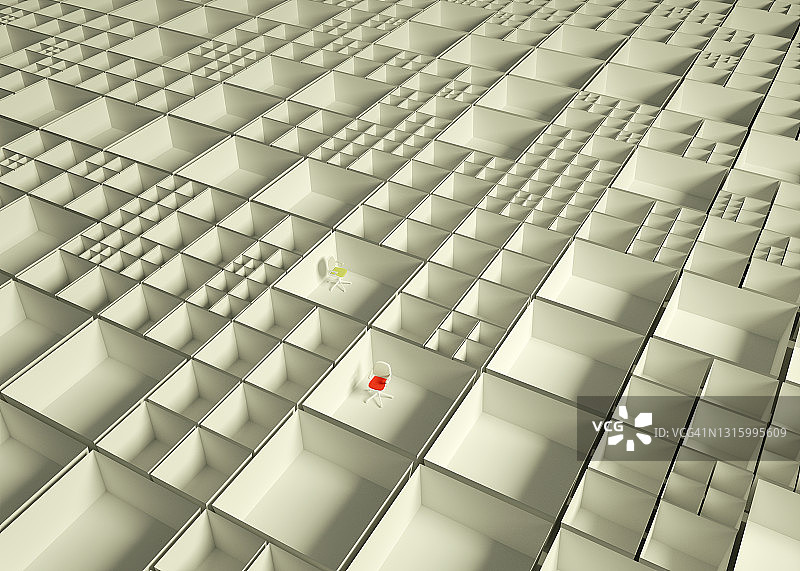 空隔间图片素材