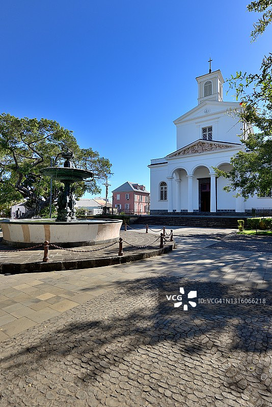 留尼汪圣但尼主教座堂图片素材