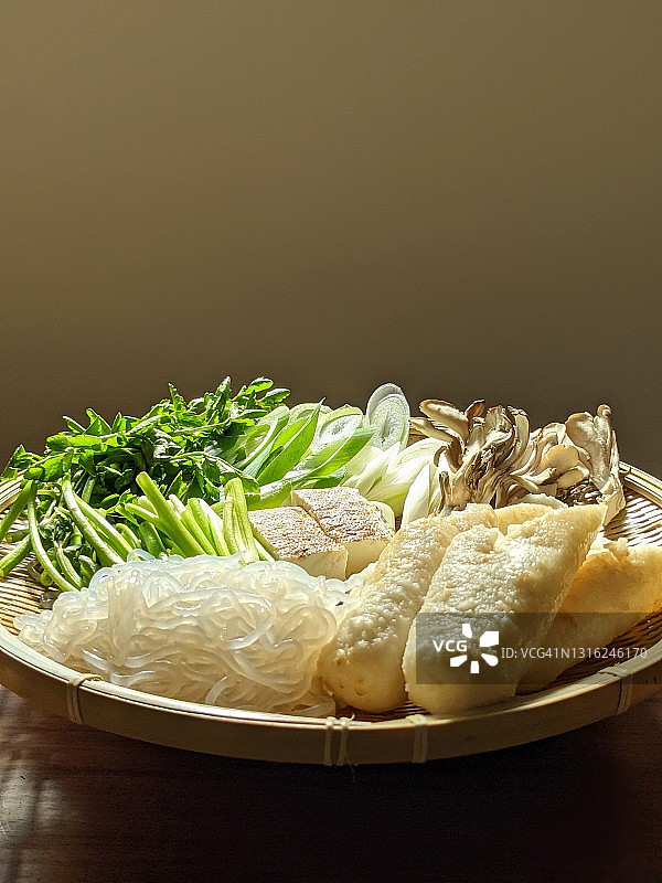 日本秋田县米棒火锅图片素材