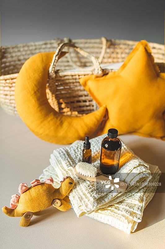 婴儿洗浴或保健用品图片素材