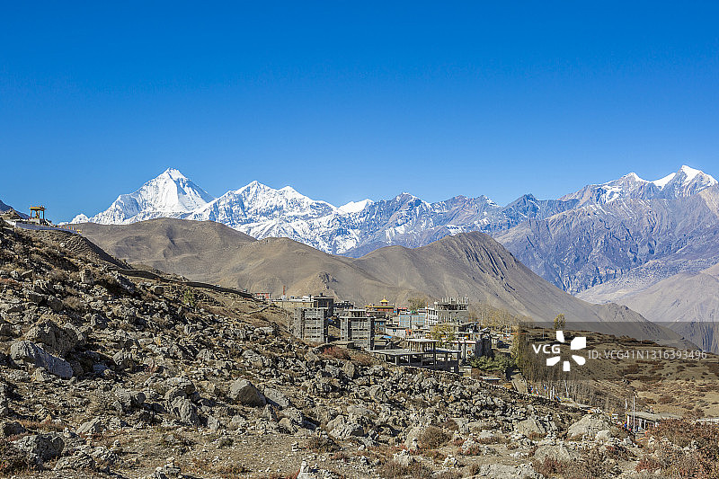 尼泊尔木斯塘图片素材