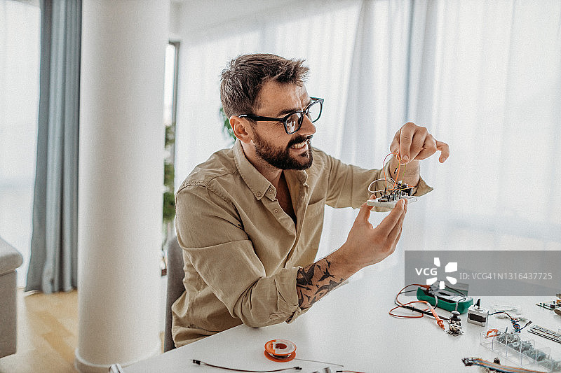 在家工作图片素材