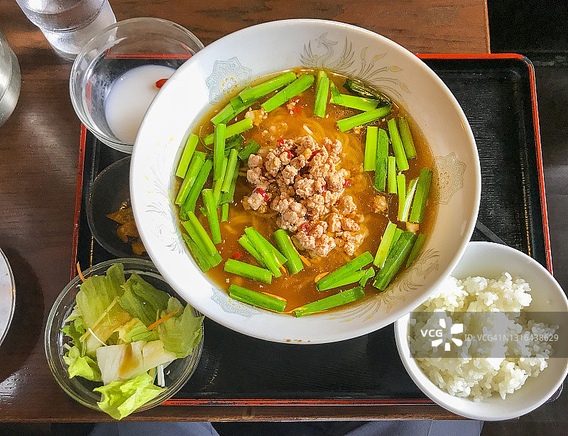 中国台湾拉面套餐图片素材