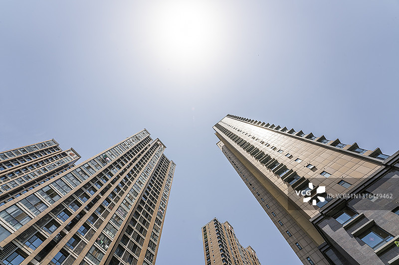 现代高层住宅图片素材