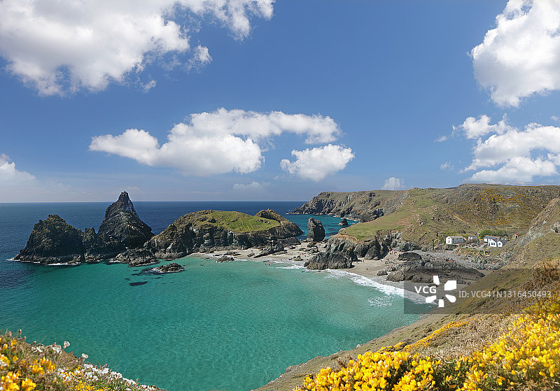 康沃尔郡金斯海湾图片素材