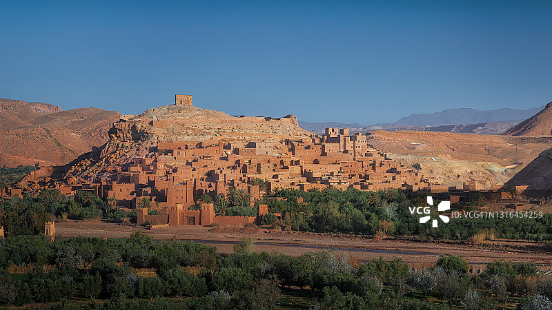 艾本哈杜村：一座历史悠久的城堡图片素材