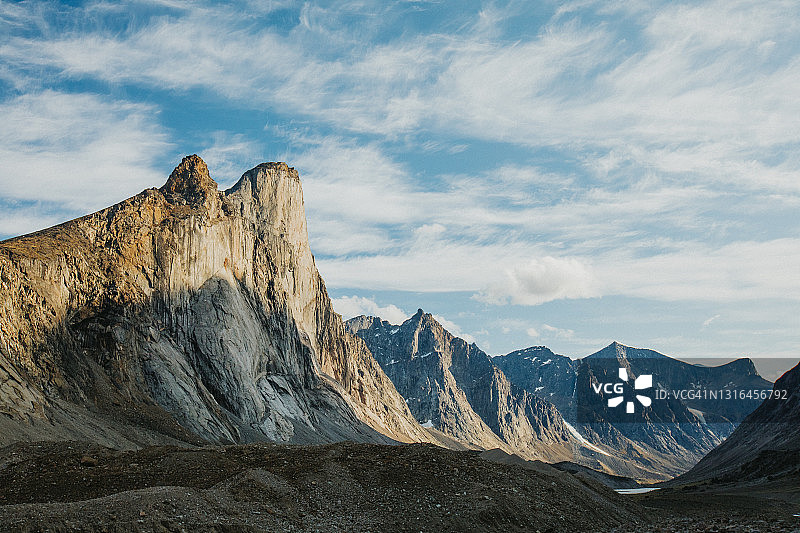 巴芬岛索尔山风景图片素材