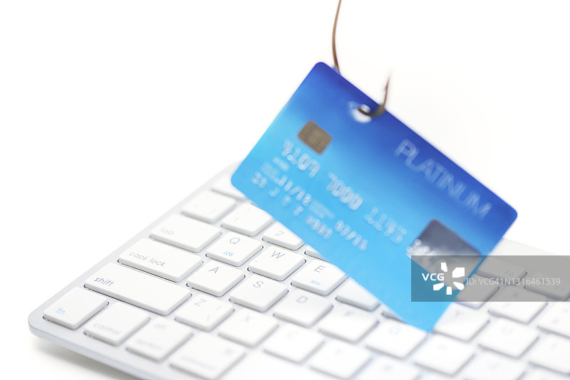 信用卡钓鱼诈骗图片素材