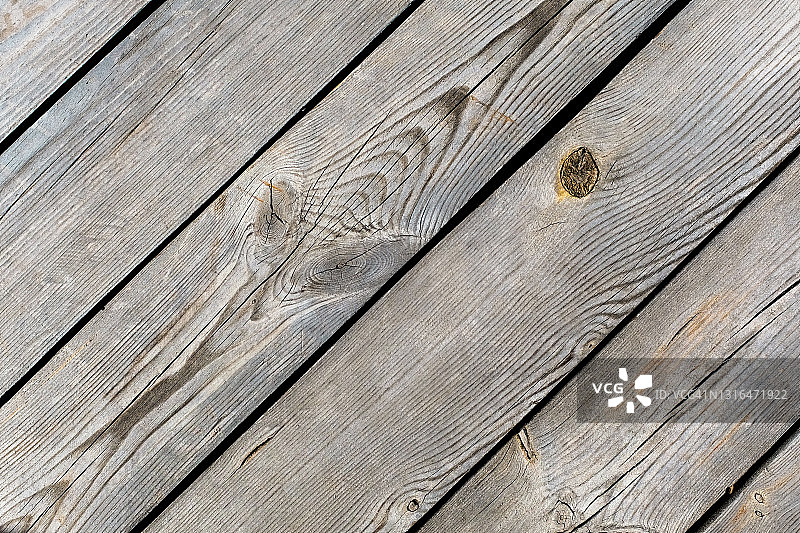 一块带有节疤的旧木板，木质结构纹理背景，文本空间副本图片素材