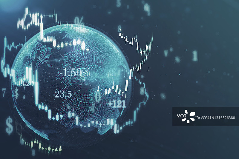 全球股市图片素材