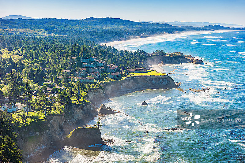 美国俄勒冈州奥特峰观景点图片素材