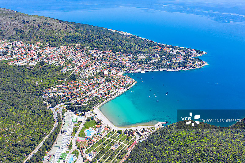 拉巴克鸟瞰图图片素材