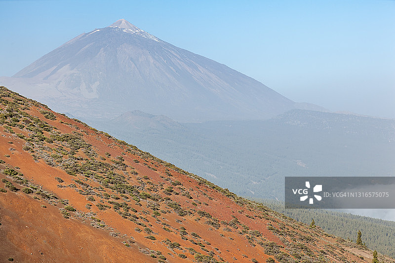 泰德火山图片素材