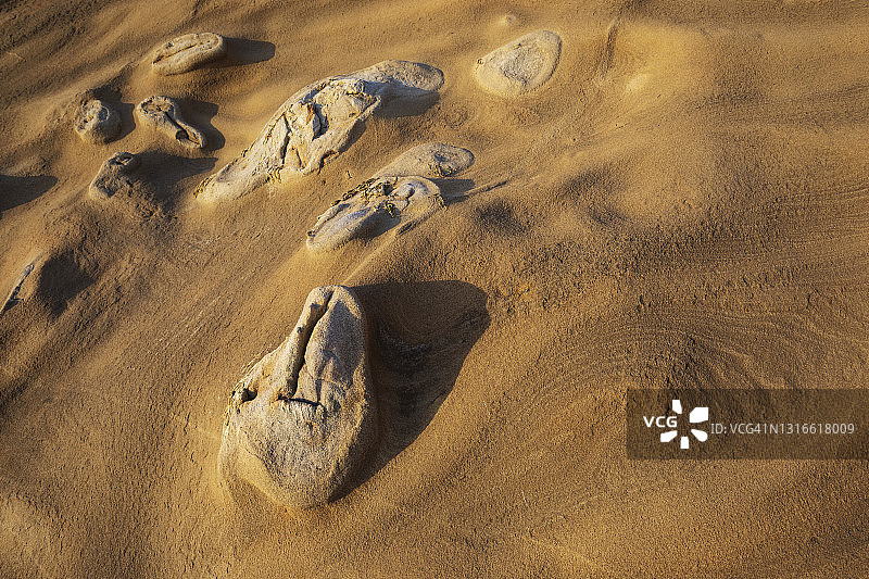 基万达海角砂岩地貌图片素材
