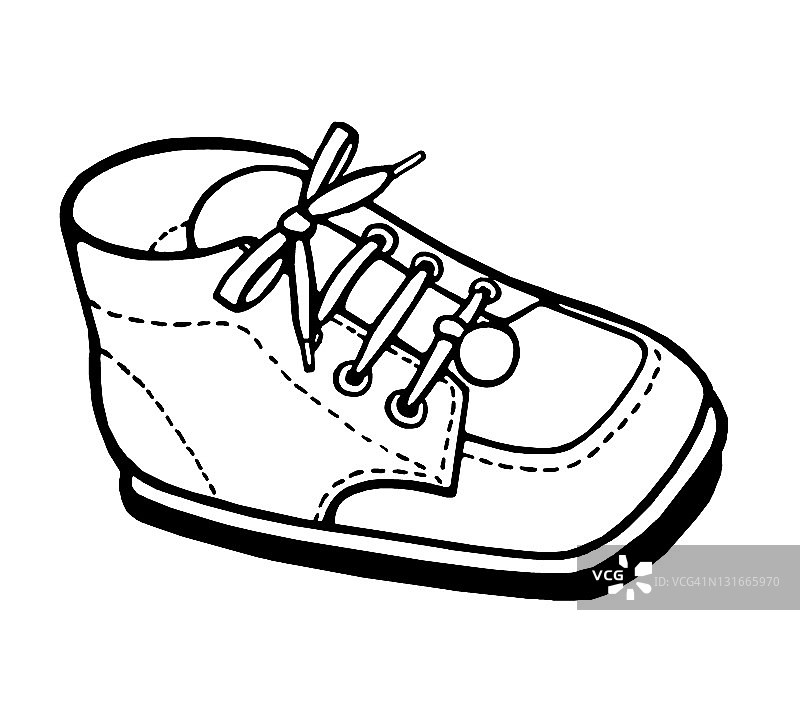 婴儿鞋图片素材