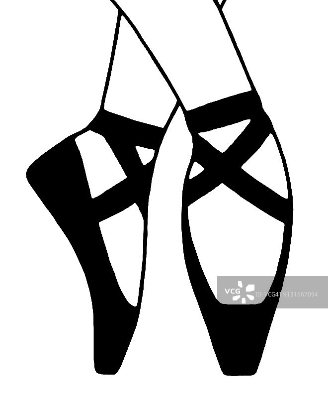 足尖舞芭蕾舞者图片素材