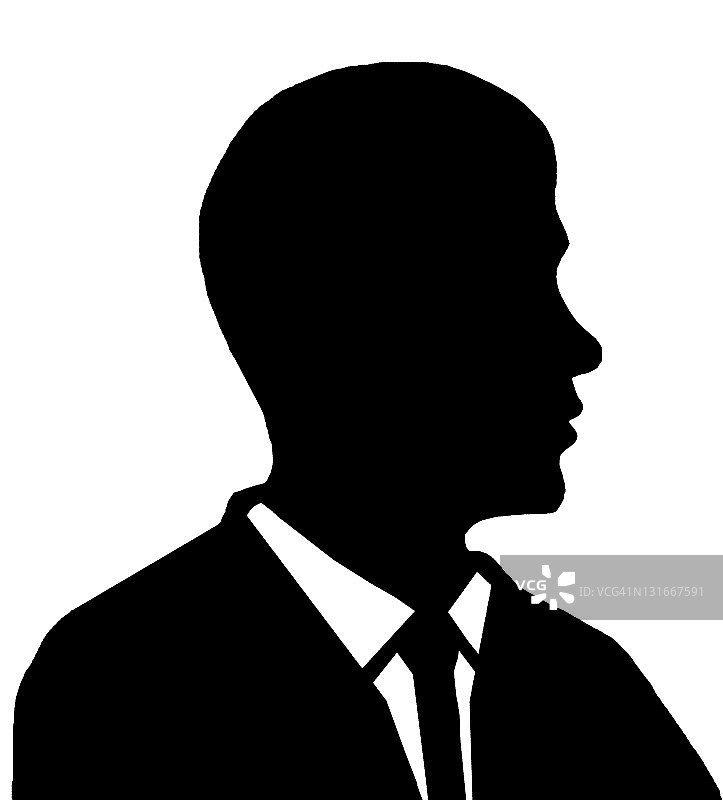 男人剪影图片素材