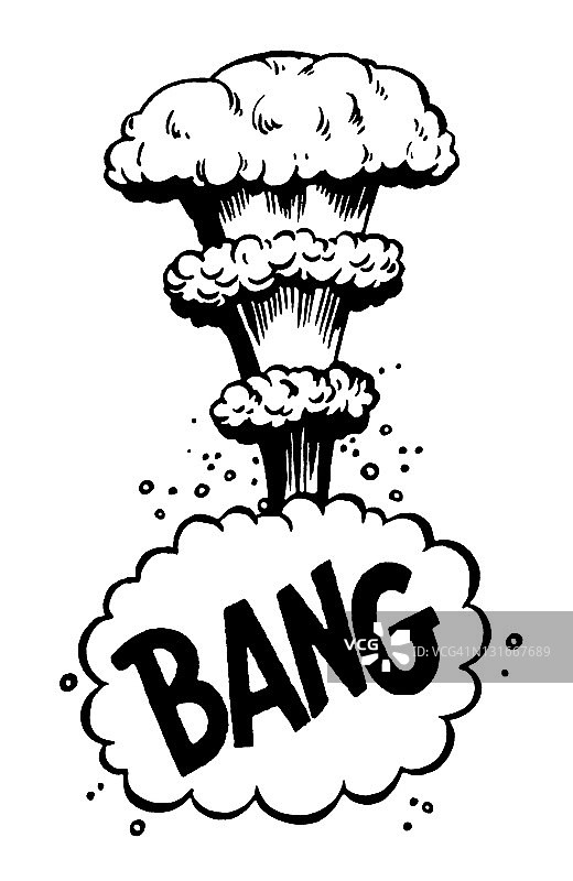 蘑菇云爆炸图片素材