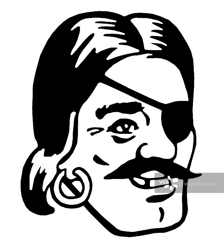 海盗男人图片素材