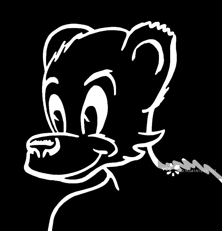 微笑的熊图片素材