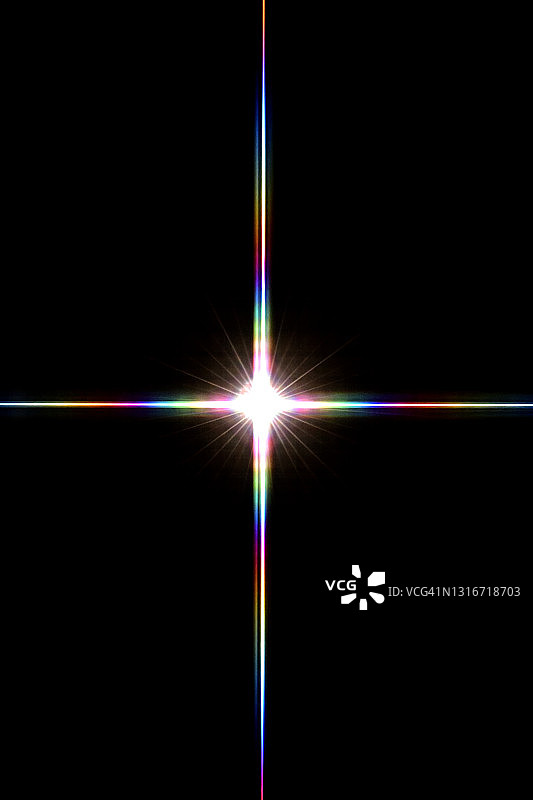 四角星芒图片素材