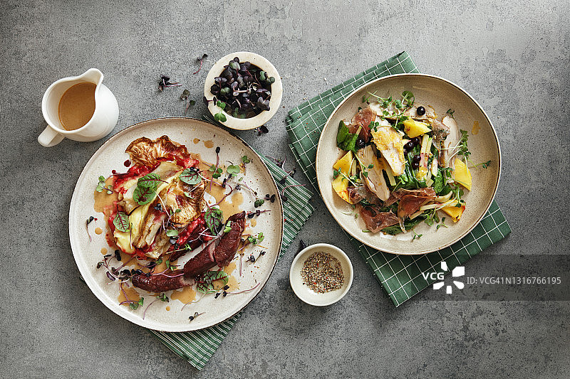 斯堪的纳维亚美食图片素材