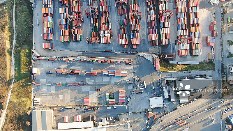 货运、配送仓库、贸易港口图片素材