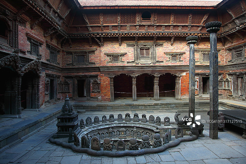 尼泊尔桑达里 Chowk图片素材