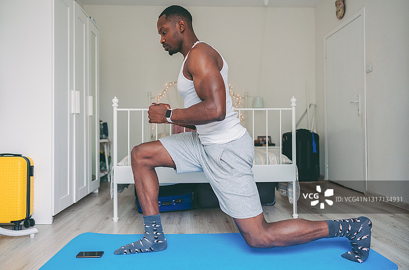 居家锻炼图片素材