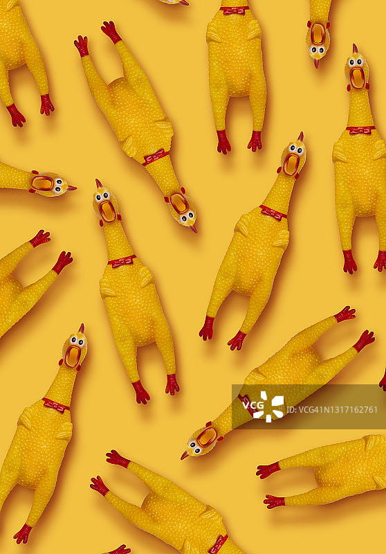 有趣的橡胶鸡图片素材