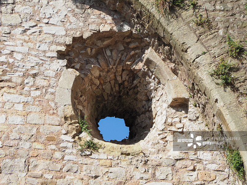 切普斯托的切普斯托城堡遗址图片素材