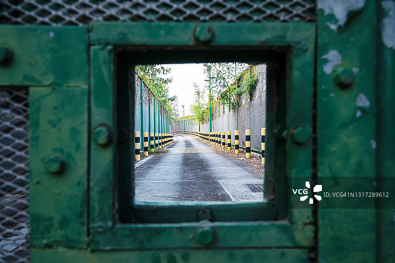 边界围栏图片素材