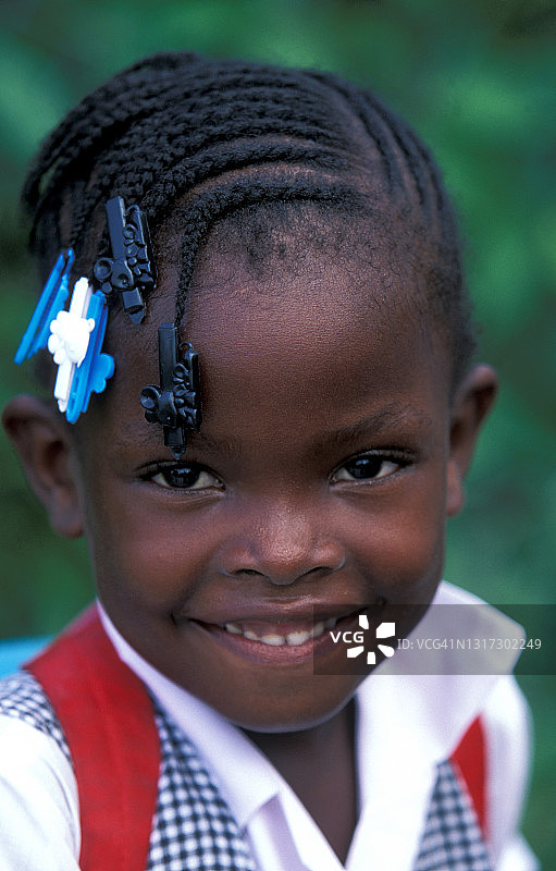 牙买加女孩图片素材