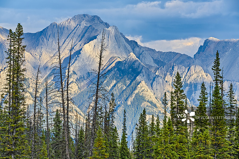 加拿大亚伯达省的班夫国家公园图片素材
