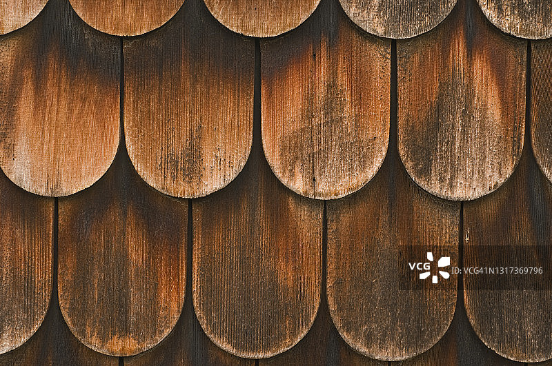 扇形木壁板细节图片素材