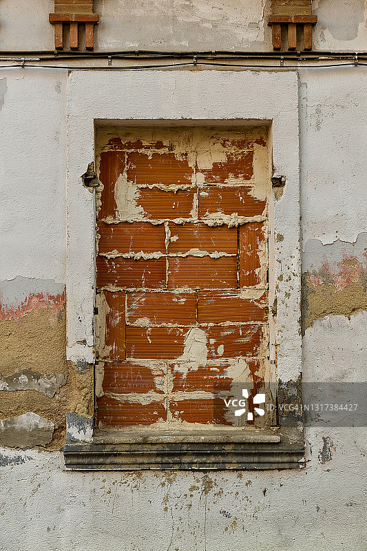 砖砌窗户图片素材