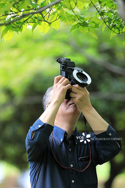 工作中摄影师图片素材