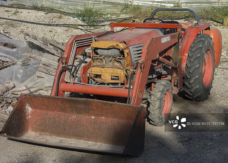 农业拖拉机图片素材