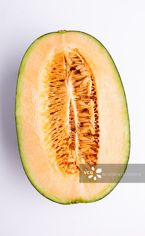 半个哈密瓜图片素材