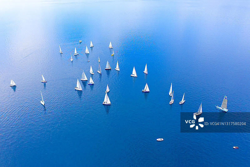 里耶卡的赛舟会图片素材