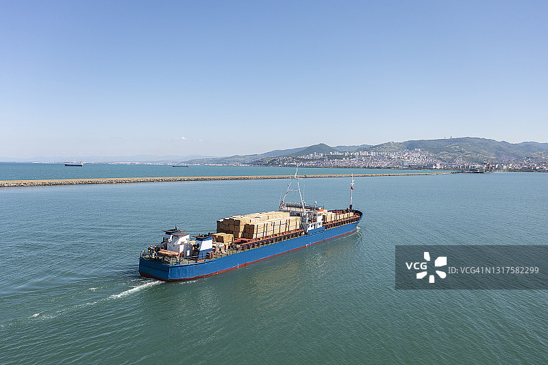 木材运输图片素材