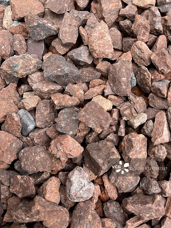 红色碎石图片素材