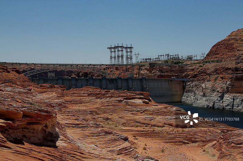 格伦峡谷国家 recreation area 旅行目的地图片素材